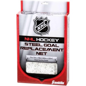 image:imageFranklin Sports NHL Hockey Goal Replacement Net  72 Official Size Goal Replacement Netting  Outdoor Street Hockey Goal Net  Easy Attach Official Size Net  72 x 48 x 30White72 x 48 x 30Inch