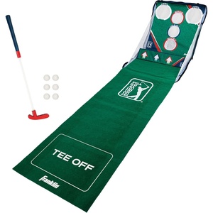 image:imageFranklin Sports PGA Whirlball Putting Green Golf Game  Golf Putter Game Set with Whirlball Target  Putting Matt  Adjustable Putter amp 6 Foam Balls  Fun Indoor Set for Adults  Kids