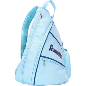 image:imageFranklin Sports Pickleball Bags  Sling Bag Backpack for Gear  Equipment  Men  Women  Holds Paddles Balls  AccessoriesCarolina Blue