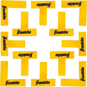 image:imageFranklin Sports Pickleball Court Marker Kit  Lines Marking Set with Tape Measure  Official Size Court Throw Down MarkersSmall