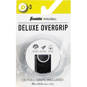 image:imageFranklin Sports Pickleball Paddle Overgrips  Provides Extra Grip  Slight Tackiness  Durable amp StrongBlack