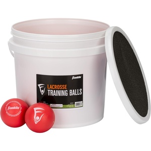 image:imageFranklin Sports Soft Training Lacrosse Ball Bucket  20 Kids Soft Rubber Lacrosse Balls for Indoor  Outdoor Play  Official Size Youth Lax Equipment for Kids  Beginners