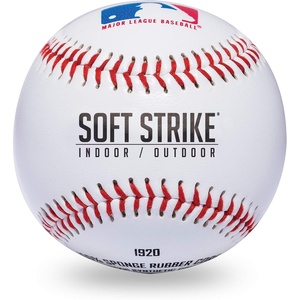 image:imageFranklin Sports SoftStrike Teeball  Official Size and Weight Approved for Teeball  Hollow Rubber Core Technology for Safety  MLB Teeball Ball for IndoorOutdoor UsePack of 1