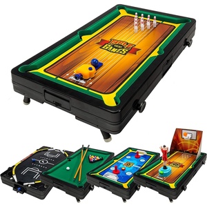 image:imageFranklin Sports Table Top Game Set  5in1 Sports Center Indoor GameTabletop Soccer Basketball Hockey BowlingPool
