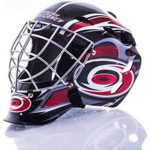 image:imageFranklin Sports Team Licensed NHL Hockey Goalie Face Mask  Goalie Mask for Kids Street Hockey  Youth NHL Team Street Hockey MasksCarolina Hurricanes