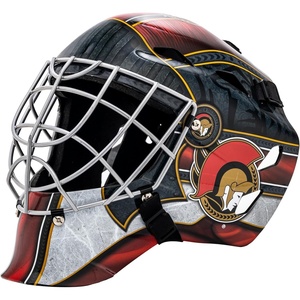 image:imageFranklin Sports Team Licensed NHL Hockey Goalie Face Mask  Goalie Mask for Kids Street Hockey  Youth NHL Team Street Hockey MasksOttawa Senators