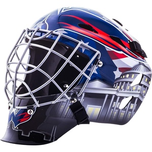 image:imageFranklin Sports Team Licensed NHL Hockey Goalie Face Mask  Goalie Mask for Kids Street Hockey  Youth NHL Team Street Hockey MasksWashington Capitals