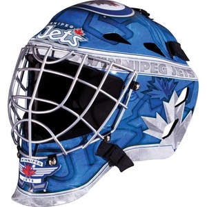 image:imageFranklin Sports Team Licensed NHL Hockey Goalie Face Mask  Goalie Mask for Kids Street Hockey  Youth NHL Team Street Hockey MasksWinnipeg Jets