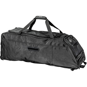 image:imageFranklin Sports Traveler Roller  Baseball and Softball  Equipment Bag  Compartment Black  1680D Polyester  Water Resistant Black