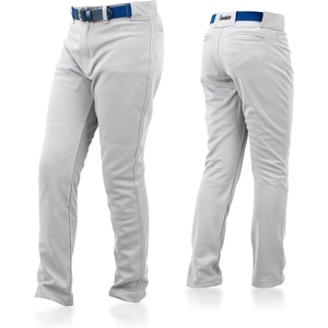 image:imageFranklin Sports Youth Baseball  Softball Pants  Relaxed Style Kids Pants for Boys  Girls with Belt LoopGray