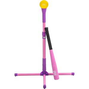 image:imageFranklin Sports Youth Batting Tee  Adjustable Height Plastic Training Tee for Kids  Toddlers  23 to 33 InchesXT Batting Tee  Pink