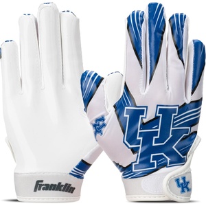 image:imageFranklin Sports Youth NCAA Football Receiver Gloves  Receiver Gloves for Kids  NCAA Team Logos and Silicone Palm  Youth Pair  Great for Games amp CostumesKentucky Wildcats