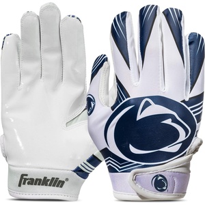 image:imageFranklin Sports Youth NCAA Football Receiver Gloves  Receiver Gloves for Kids  NCAA Team Logos and Silicone Palm  Youth Pair  Great for Games amp CostumesPenn State Nittany Lions