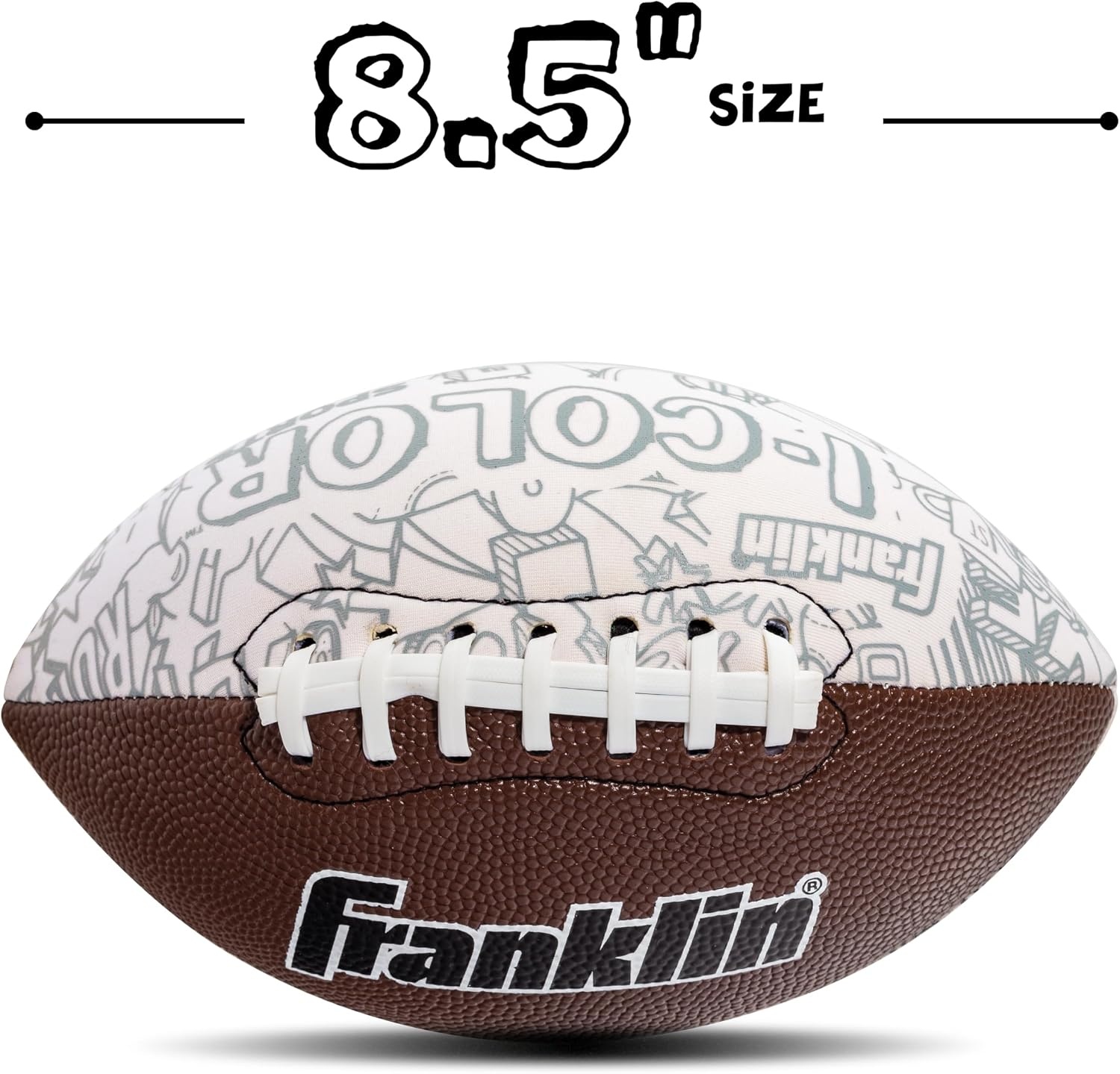 image:imageFranklin Sports iColor Kids Mini Balls  Custom Color Balls with Markers Included  Design Your Own Ball for Kids  Toddlers  Soccer Ball  FootballSmall