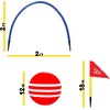 image:imageFranklin Kick Croquet Game Set  Perfect for Kids and Adults  Combines Soccer and Croquet  Great for Outdoor Play