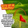 image:imageFranklin Kick Croquet Game Set  Perfect for Kids and Adults  Combines Soccer and Croquet  Great for Outdoor Play