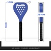 image:imageFranklin Sports  Sweet Spot Padel Training Racket  Fiberglass Padel Racket with Foam Core  365g  Purple