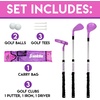 image:imageFranklin Sports Adjustable Youth Golf SetPink