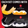 image:imageFranklin Sports Athletic Mouthguards  Sport Mouthguards for Football Wrestling MMA Boxing  More  All Sport Guards  Youth  2 Pack