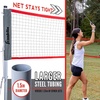 image:imageFranklin Sports Badminton Net Sets  Outdoor Backyard  Beach Badminton Net  Equipment Set  4 Rackets  2 Birdies  Portable Net Included  Adults  Kids SetElite