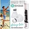 image:imageFranklin Sports Badminton Shuttlecock Set  Sets of 3 6  12 Badminton Birdies  Backyard Outdoor Badminton Shuttlecocks  Plastic Replacement Birdies for Badminton Sets  3 6  12 PacksShuttlecocks  12 Pack