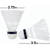 image:imageFranklin Sports Badminton Shuttlecock Set  Sets of 3 6  12 Badminton Birdies  Backyard Outdoor Badminton Shuttlecocks  Plastic Replacement Birdies for Badminton Sets  3 6  12 PacksShuttlecocks  12 Pack