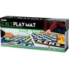 image:imageFranklin Sports Checkers and Four in A Row Mat Game  Addictive Family Fun  Soft Play Mat for Kids of All Ages  Comes with 42 Plastic Pucks