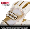 image:imageFranklin Sports Classic X Fast Pitch Batting GlovesWhiteGold