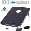 image:imageFranklin Sports Cornhole Game Sets  Portable Cornhole Boards  Bean Bags  2 Cornhole Boards  8 Bean Bags Included  Perfect Beach  Lawn Tailgate Bean Bag Toss Game Set36 x 24  Wooden Black