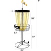 image:imageFranklin Sports Disc Golf Baskets  Portable Disc Golf Target with Chains Included  Disc Golf Basket Stand Equipment for Hole  Course CreationChampionship Steel Chain
