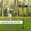 image:imageFranklin Sports Disc Golf Baskets  Portable Disc Golf Target with Chains Included  Disc Golf Basket Stand Equipment for Hole  Course CreationChampionship Steel Chain