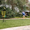 image:imageFranklin Sports Disc Golf Baskets  Portable Disc Golf Target with Chains Included  Disc Golf Basket Stand Equipment for Hole  Course CreationChampionship Steel Chain