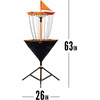 image:imageFranklin Sports Disc Golf Baskets  Portable Disc Golf Target with Chains Included  Disc Golf Basket Stand Equipment for Hole  Course CreationDeluxe Steel Chain