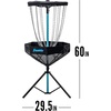image:imageFranklin Sports Disc Golf Baskets  Portable Disc Golf Target with Chains Included  Disc Golf Basket Stand Equipment for Hole  Course CreationElite Steel Chain