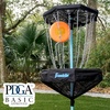 image:imageFranklin Sports Disc Golf Baskets  Portable Disc Golf Target with Chains Included  Disc Golf Basket Stand Equipment for Hole  Course CreationElite Steel Chain