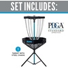 image:imageFranklin Sports Disc Golf Baskets  Portable Disc Golf Target with Chains Included  Disc Golf Basket Stand Equipment for Hole  Course CreationElite Steel Chain