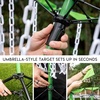 image:imageFranklin Sports Disc Golf Baskets  Portable Disc Golf Target with Chains Included  Disc Golf Basket Stand Equipment for Hole  Course CreationStarter Plastic Chain