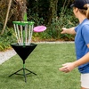 image:imageFranklin Sports Disc Golf Baskets  Portable Disc Golf Target with Chains Included  Disc Golf Basket Stand Equipment for Hole  Course CreationStarter Plastic Chain