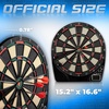 image:imageFranklin Sports Electronic Dart Board Sets  Soft Tip Electric Dartboard with Digital Scoreboard  6 Darts IncludedDartboard