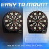 image:imageFranklin Sports Electronic Dart Board Sets  Soft Tip Electric Dartboard with Digital Scoreboard  6 Darts IncludedDartboard
