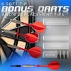 image:imageFranklin Sports Electronic Dart Board Sets  Soft Tip Electric Dartboard with Digital Scoreboard  6 Darts IncludedDartboard