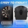 image:imageFranklin Sports Electronic Dart Board Sets  Soft Tip Electric Dartboard with Digital Scoreboard  6 Darts IncludedDartboard w Cabinet