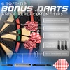 image:imageFranklin Sports Electronic Dart Board Sets  Soft Tip Electric Dartboard with Digital Scoreboard  6 Darts IncludedTournament Electronic Dartboard  177 Games