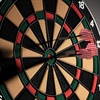 image:imageFranklin Sports Electronic Dart Board Sets  Soft Tip Electric Dartboard with Digital Scoreboard  6 Darts IncludedTournament Electronic Dartboard  177 Games