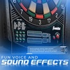 image:imageFranklin Sports Electronic Dart Board Sets  Soft Tip Electric Dartboard with Digital Scoreboard  6 Darts IncludedTournament Electronic Dartboard  177 Games