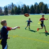 image:imageFranklin Sports Flag Football Set  8 Player Youth Flag Football Belts  Adjustable Belts  Field Marker Included  4 v 4 Set