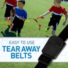 image:imageFranklin Sports Flag Football Set  8 Player Youth Flag Football Belts  Adjustable Belts  Field Marker Included  4 v 4 Set