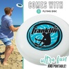 image:imageFranklin Sports Flying Disc  Disc for Beach Backyard Lawn Park Camping  140 or 175 Grams  Perfect for Dogs  WhiteWhite