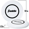 image:imageFranklin Sports Flying Disc  Disc for Beach Backyard Lawn Park Camping  140 or 175 Grams  Perfect for Dogs  WhiteWhite