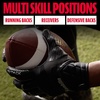 image:imageFranklin Sports Football Receiver Gloves  Adult and Youth Football Receiver Gloves  ExtraGrip Premium Football Gloves for All Ages  HiTack  SFIA ApprovedBlack